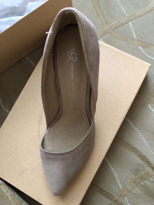 Туфли женские замша