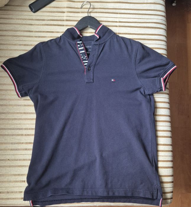 Тениска с яка Tommy Hilfiger