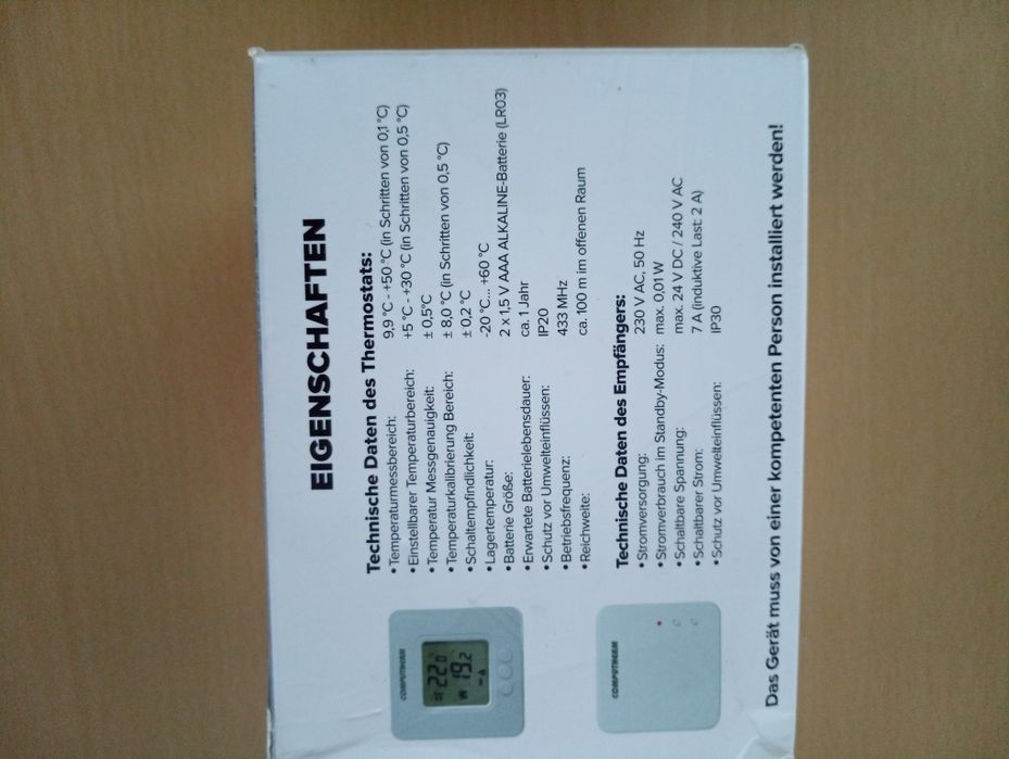 Termostat computherm T32RF