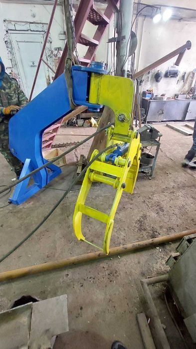 Трелевочный захват для бревен. МТЗ