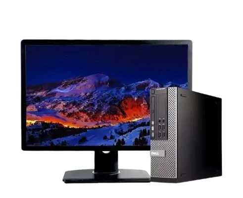 Monitor 24" U2414 DELL + Sistem PC Office Optiplex 3020 i5 16Gb 240SSD
