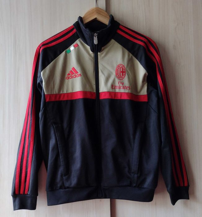 AC Milan / Adidas - футболно горнище анцуг на Милан за 164см.