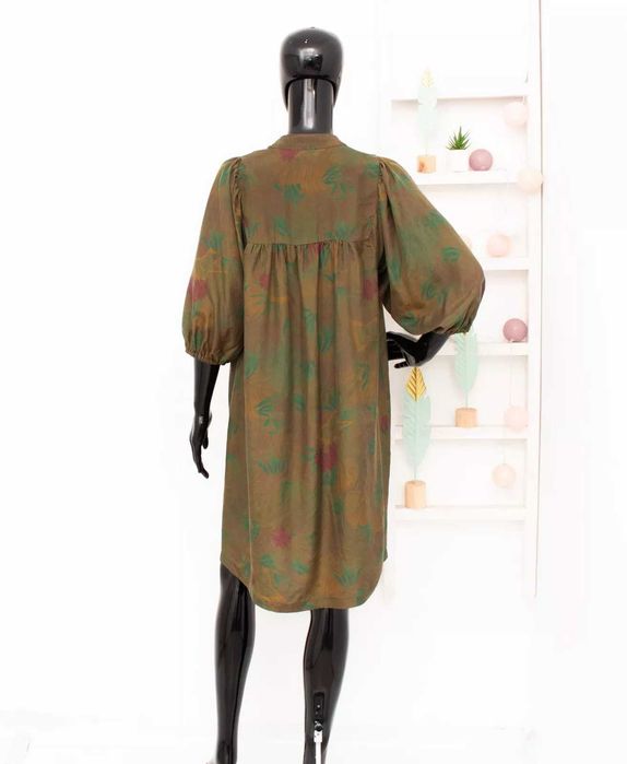 Zadig&Voltaire оригинална дамска рокля флорална 100% коприна S