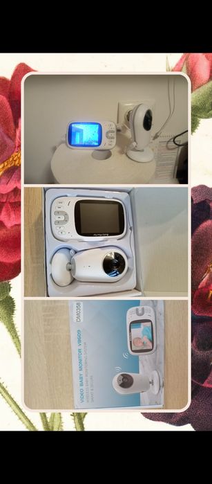 Baby monitor video + Philips Avent SCD503 – pachet complet