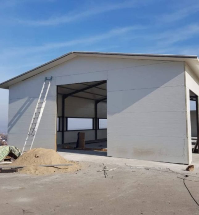 Confecționăm structuri metalice ateliere garaje saivane grajduri pentru animale
