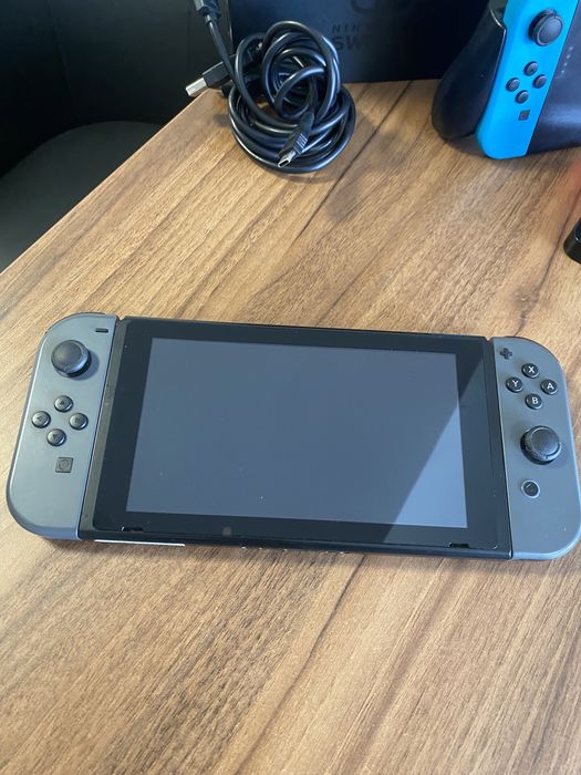 Nintendo Switch 1, 32 GB, Micro SD 128 GB, Black, Foarte bun, Cod produs: 2364