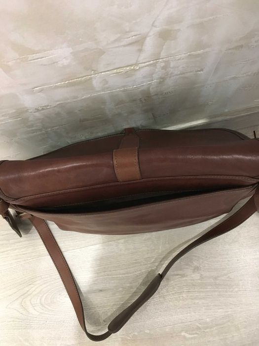 HARTMANN Unisex Винтидж чанта кожа