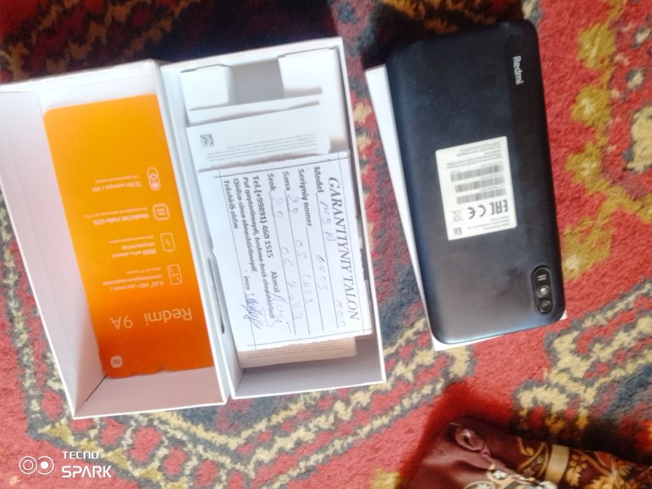 Redmi 9A ideal xolatda kafolati bilan