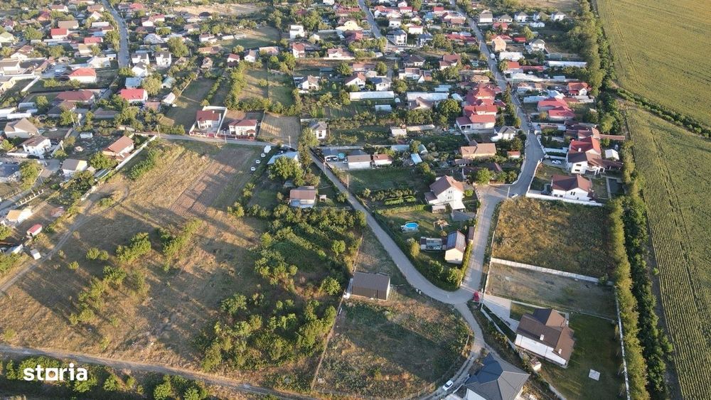 Teren intravilan Tamasi - Corbeanca 922 mp - toate utilitatile - 2 str