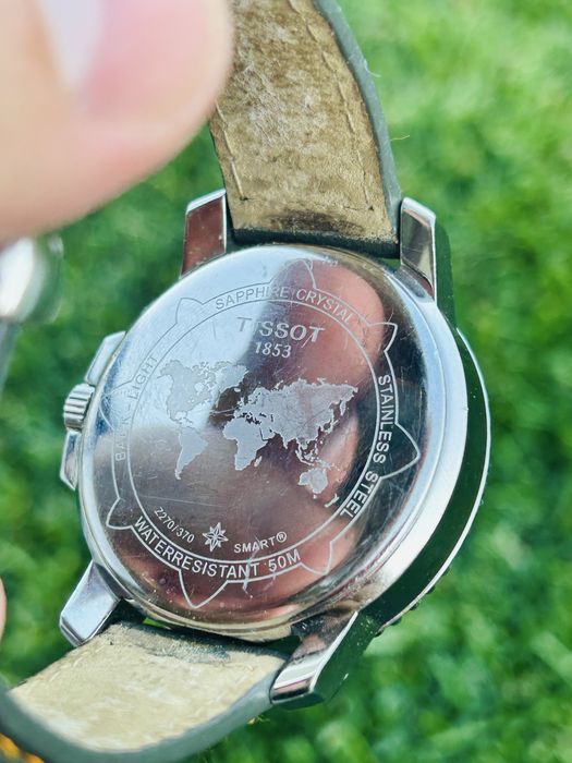 Tissot T-Navigator 3000 T Touch World Time Z270/370 GPS  ETA 42mm timezones t world function