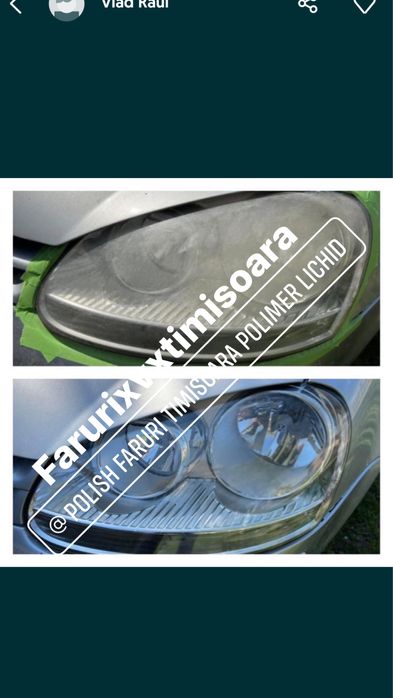 Polish Auto/Polish Faruri prin polimerizare Folii ppf