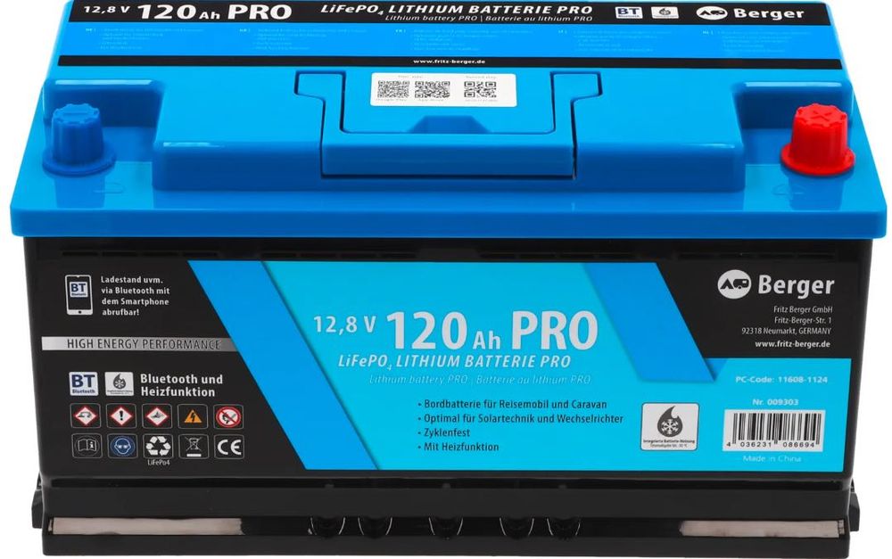 Литиев акумулатор Berger