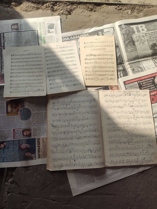 Нотные тетради (Карнет и кларнет)