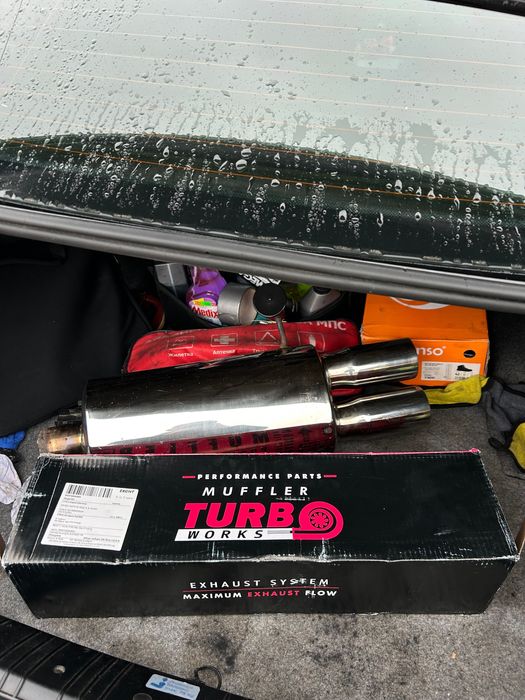 Спортно гърне резонатор 63мм L450мм TurboWorks RS 409SS.