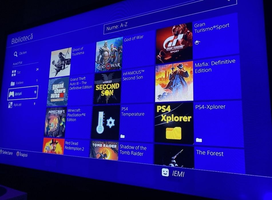 Ps4 modat 1TB orice joc