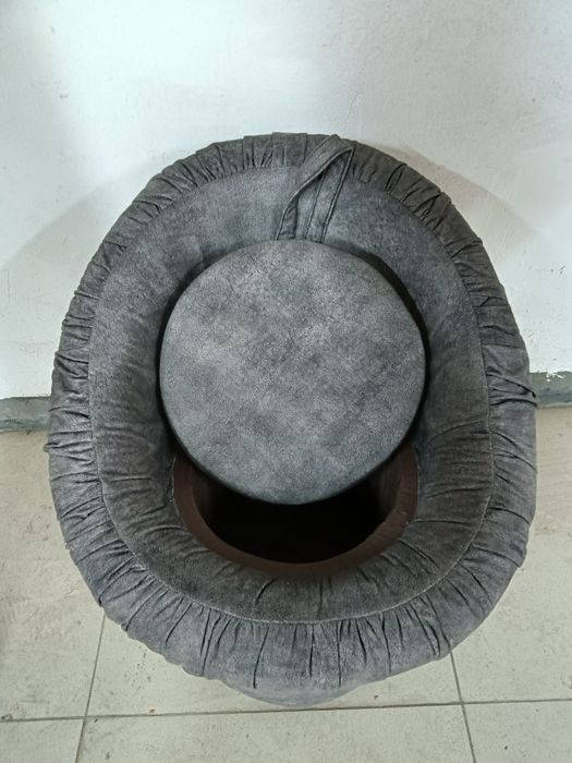 Пуфик со спинкой