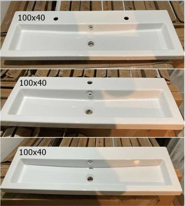 Lavoar ceramică 100/80/60 x 40cm