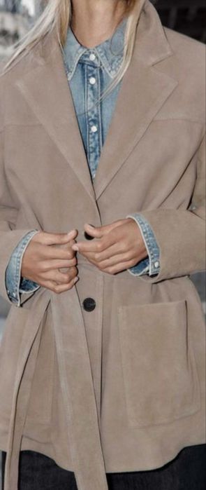 Zara велурено яке