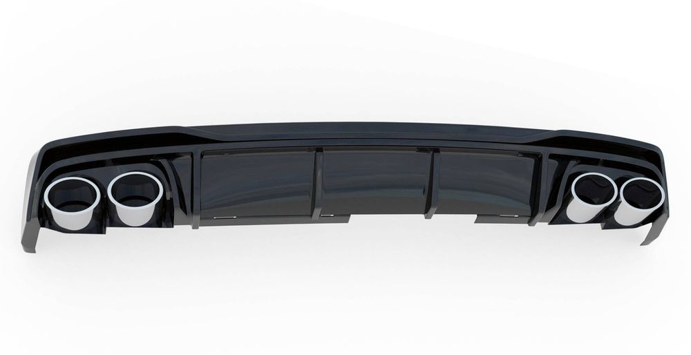 Дифузьор за задна броня Maxton design за Audi S6/A6 C8 (2018-)