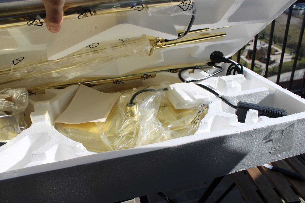 Подова лампа Bestar Malibu 4304 – халогенен плафон + лампа за четене