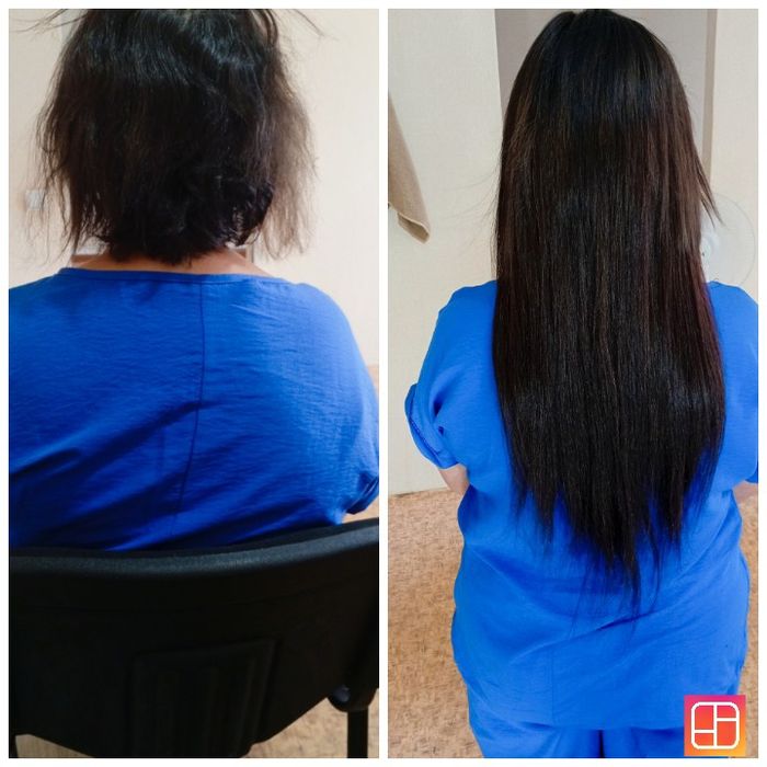 Наращивание волос 15.000