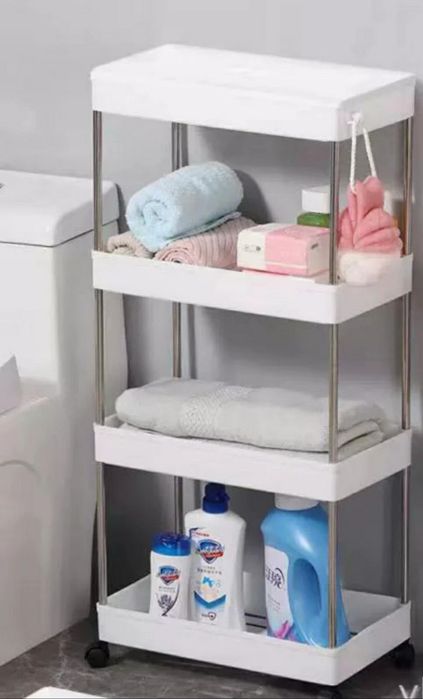 Полка этажерка на колёсиках