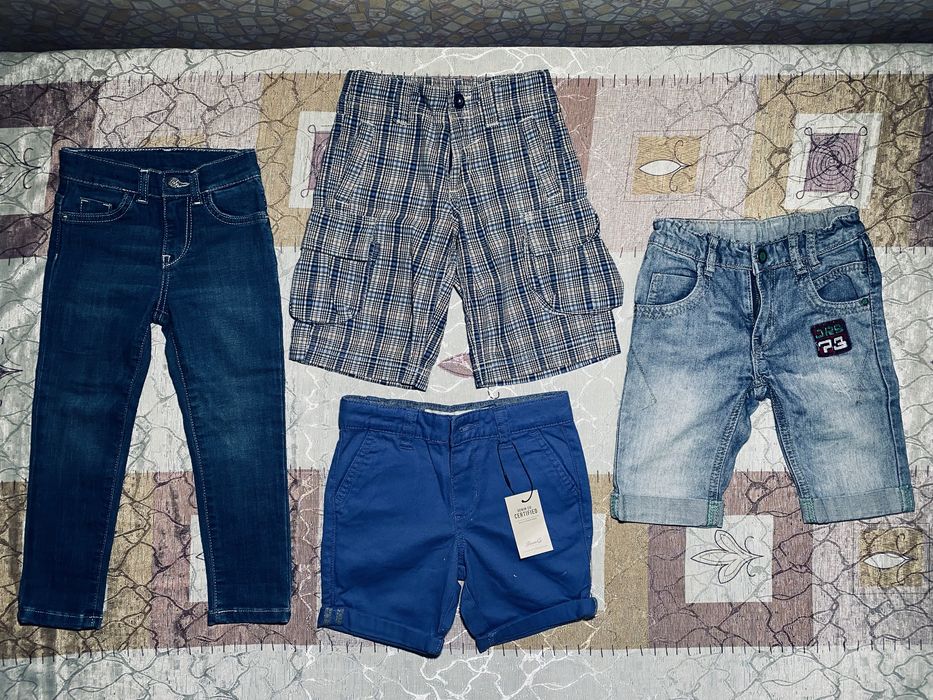 СРОЧНО! Шорты, джинсы из Европы. Для мальчиков. Размер 3-5 лет.