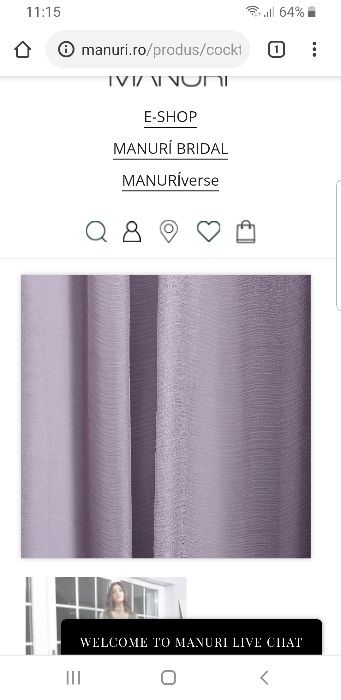 Rochie Manuri de ocazie