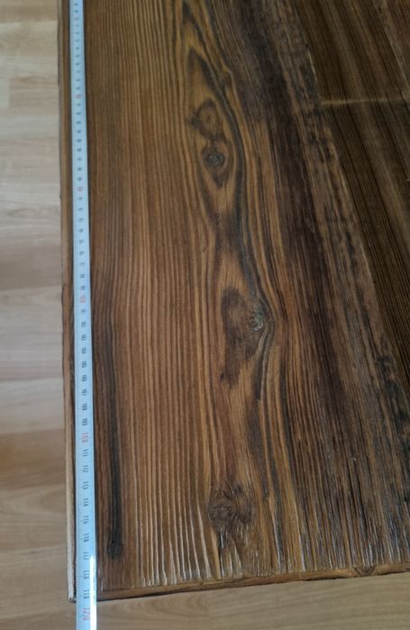 Masă rustică din lemn vechi, realizată artizanal 119,5 x 55x57 cm