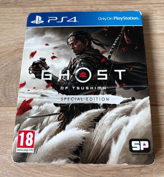 Ghost Of Tsushima PS4 Special Steelbook Edition