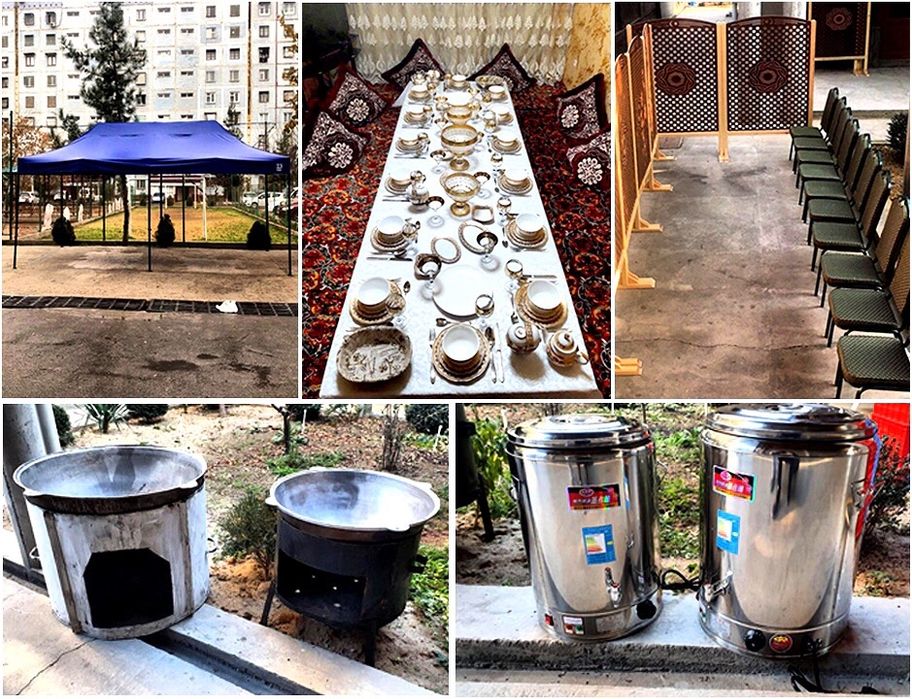 ARENDA! QOZON O’CHOQ, stol stul, zontik, chinnilar.