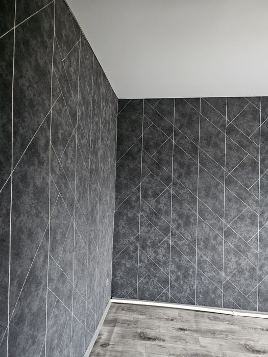 Поклейка обоев от 500 тг