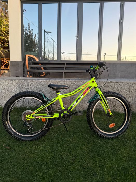 Bicicletă copii Aurelia Plus 20", 6 viteze Shimano, cauciucuri late