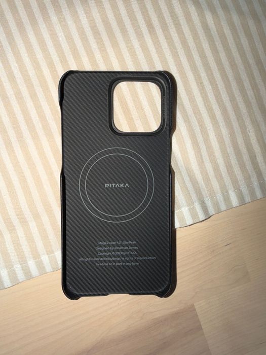 Отигинален калъф pitaka за iPhone 15 Pro Max