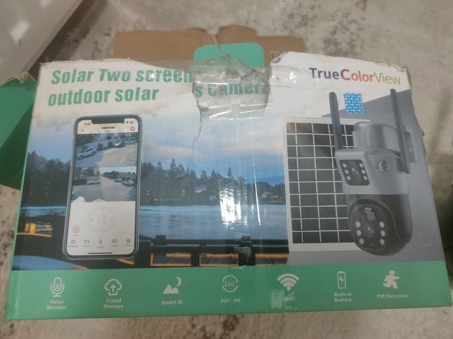 Camera de supraveghere solară 4G