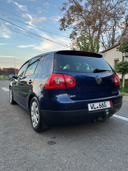 Vw Golf 5 Albastru Metalizat United 2008/05 1.9 TDI Dotat Impecabil Privat