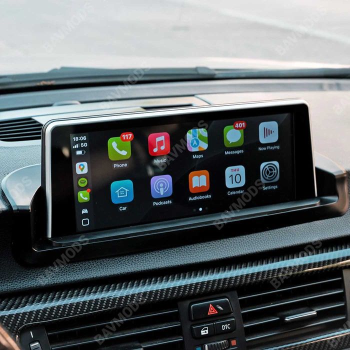 Navigatie tip tableta BMW 3 E90 E91 E92 E93 Apple CarPlay Android Auto