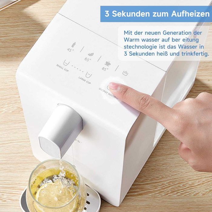 Диспенсър за вода с филтър Watus Hot Water Dispenser,Гаранция