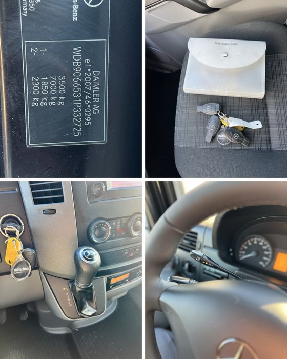 Mercedes sprinter 516,XL,2017,cat B,3500kg,7g-tronic,AC,navi,carlig