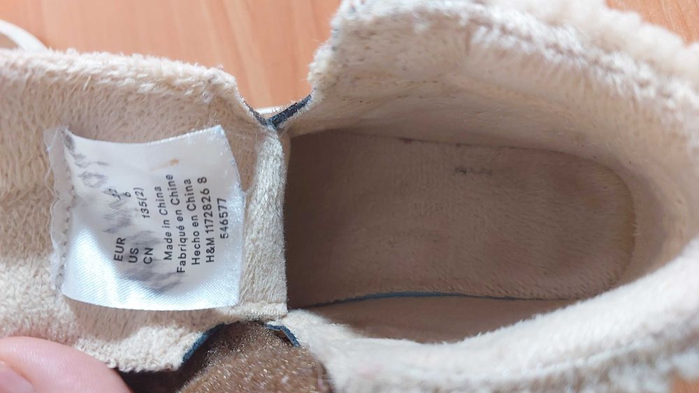 Ghete copii, primavara/toamna, piele ecologica/material textil, M 22