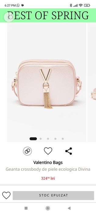 Geanta dama Valentino Roz