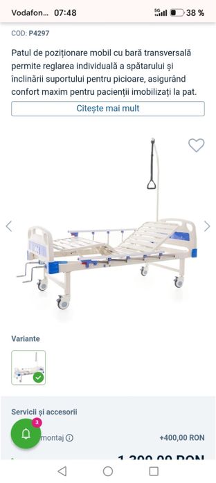 Pat mobil nou de vanzare!