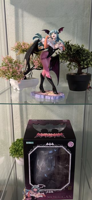 Аниме фигура: Darkstalkers Bishoujo Darkstalkers Morrigan 1/7 Complete Figure(Released)  ヴァンパイア美少女 ヴァンパイア/DARKSTALKERS モリガン 1/7 完成品フィギュア Kotobukiya