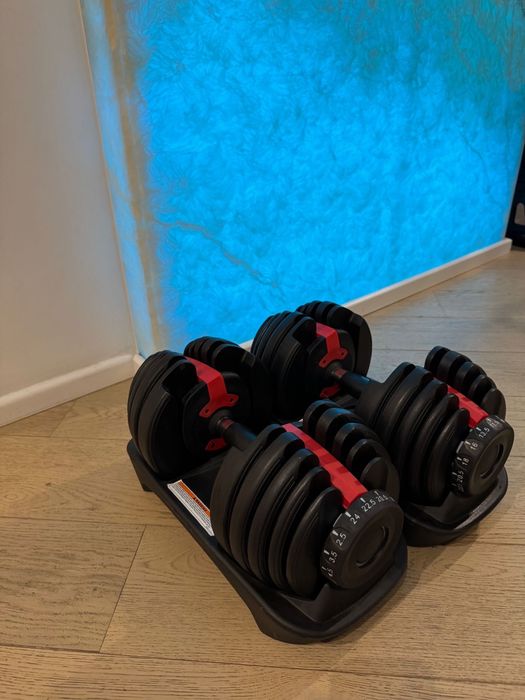 Gantere reglabile 2 x 24 kg