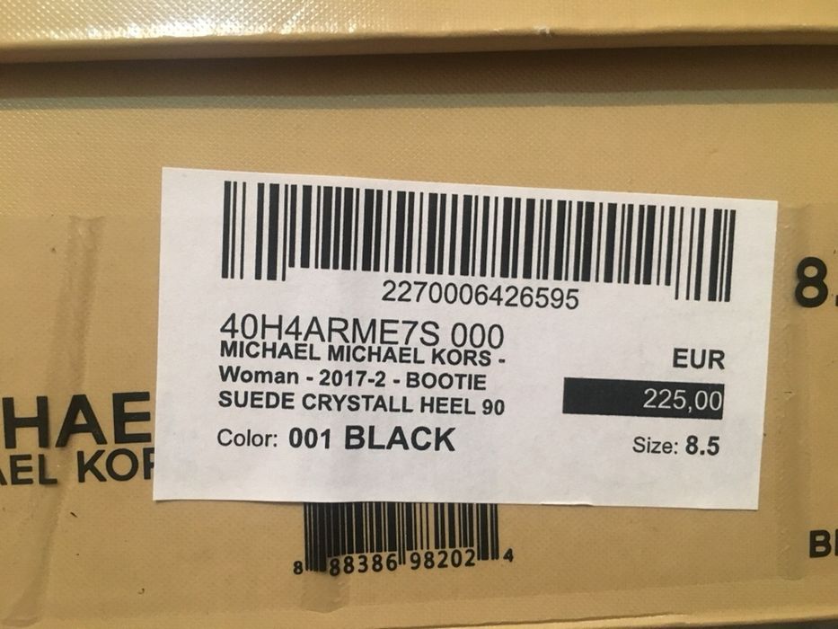 Продам ботинки Michael Kors, США, оригинал, рр 38-38,5