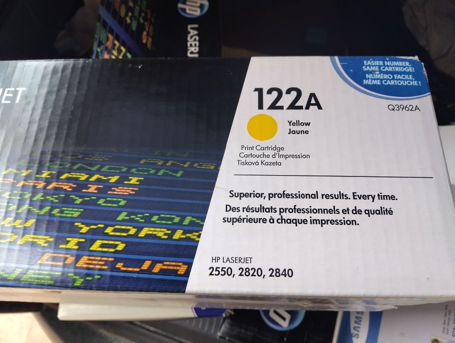 Тонер касета HPQ3962A yellow, 122A, HP laserjet 2550, 2820, 2840
