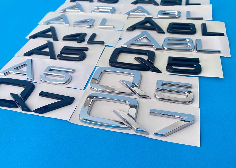 Audi надпис емблема, Ауди a3, A6, A4, A8, v8t, 3.0 tdi, букви,багажник