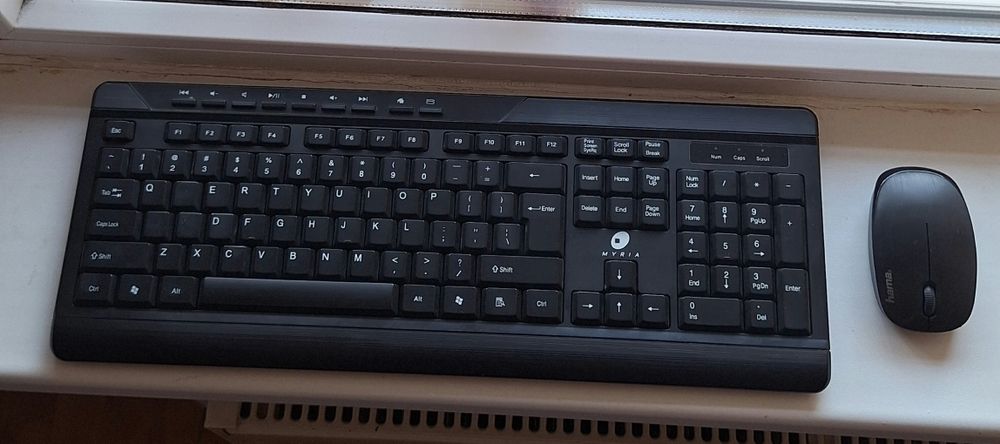 Tastatură Myria wireless+ mouse Hama wireless