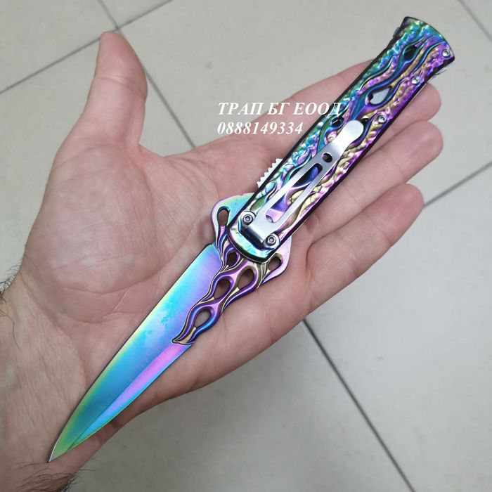 Изцяло Метални Сгъваеми ножове 24 модела