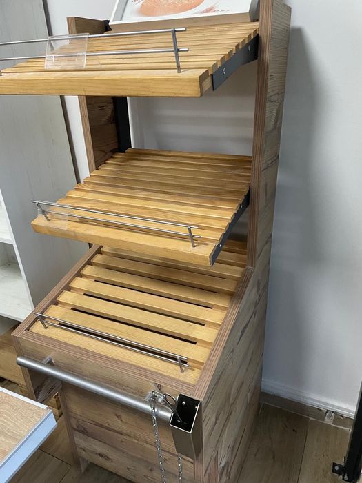 Етажерка за хляб – подходяща за пекарна / магазин